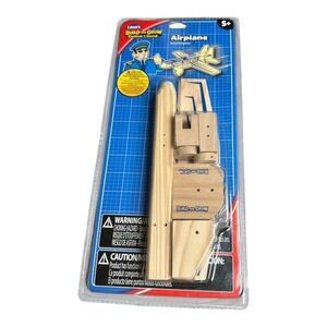 Lowe's Build & Grow Wood Airplane Craft Kit Lot of 2 NEW Sealed Complete